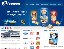 Tablet Screenshot of fricorsa.com